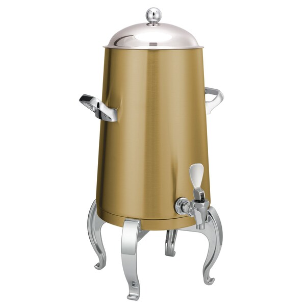 Service Ideas Flame Free Thermo-Urn Vintage Gold Regal Style Vacuum Insulated Urn, 3 Gallon URN30VVGRG - main